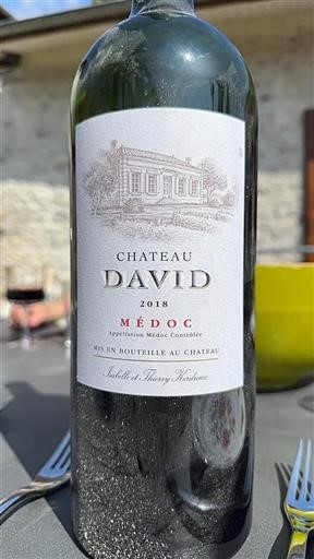Bordeaux Médoc Chateau David 2018