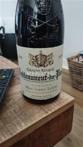 Vale do Ródano Châteauneuf-du-Pape Mas Saint Louis Grande Réserve 2019