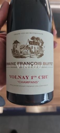 Bourgondië Niet gespecificeerd Domaine François Buffet Champans 2022