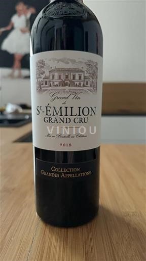 Bordeaux Saint-Émilion Grand Cru Maison Ginestet 2018