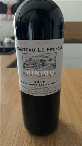 Bordeaux Saint-Émilion Château Le Freyche 2018