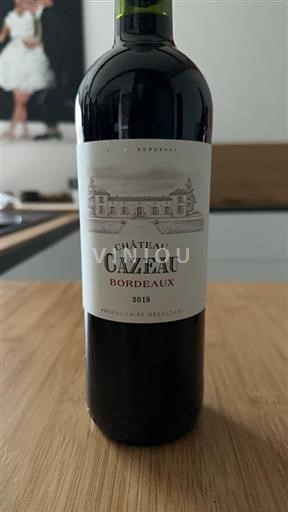 Bordeaux Château Cazeau 2019
