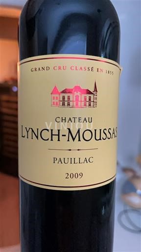 Bordeaux Pauillac Château Lynch Moussas 2009