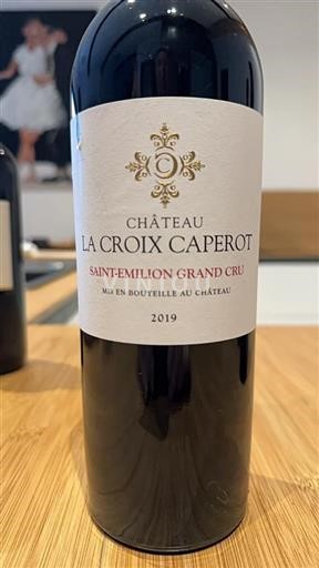 Bordeaux Saint-Émilion Grand Cru Château La Croix Caperot 2019