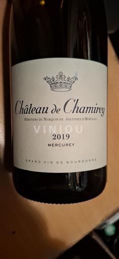 Burgundy Mercurey Château de Chamirey 2019