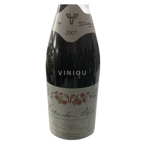 Valle del Ródano Côtes del Ródano Georges du bœuf 2007