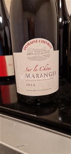 Burgundija Maranges Domaine Chevrot Sur le Chêne 2014
