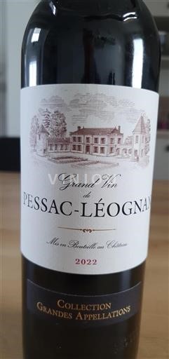 Bordeaux Pessac-Léognan Collection Grandes Appellations 2022