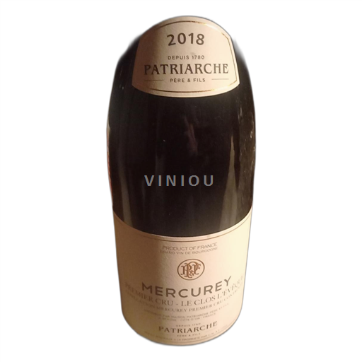 Burgundy Mercurey Patriarche 2018