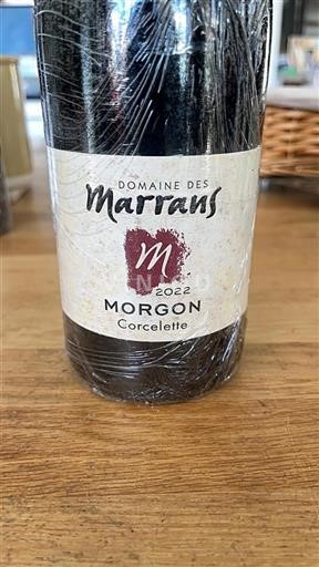 Beaujolais Morgon Domaine des Marrans Corcelettes 2022