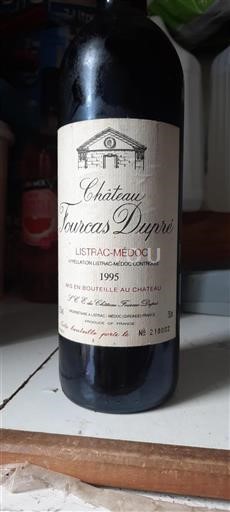 Bordeaux Listrac-Médoc Château Fourcas Dupré 1995