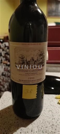 Bordeaux Haut-Médoc Château Cantemerle 1999