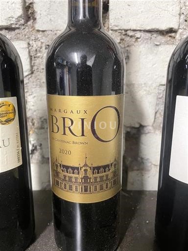 Bordeaux Margaux Château Cantenac Brown Brio 2020
