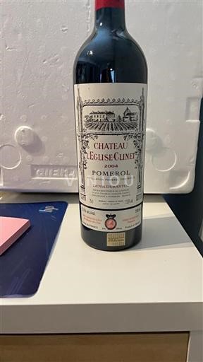 Bordeaux Pomerol Château L'église Clinet 2004