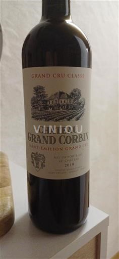 Bordeaux Saint-Émilion Grand Cru Château Grand Corbin 2019