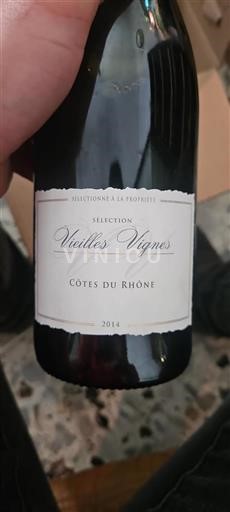 Vallée du Rhône Côtes-du-rhône Vieilles vignes 2014