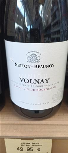 Burgundsko Volnay Nuiton-Beaunoy 2018