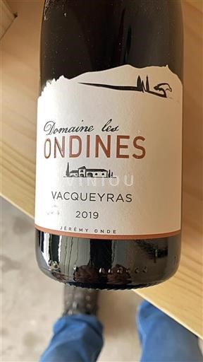 Rhônedalen Vacqueyras Domaine les Ondines 2019