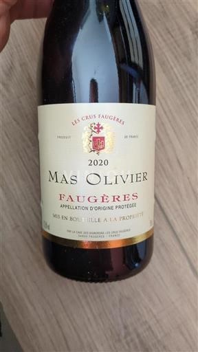 Linguadoca Faugères Mas Olivier 2020
