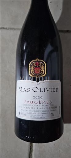 Languedoc Faugères Mas Olivier 2020