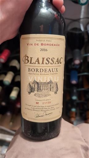 Bordeaux Blaissac 2016