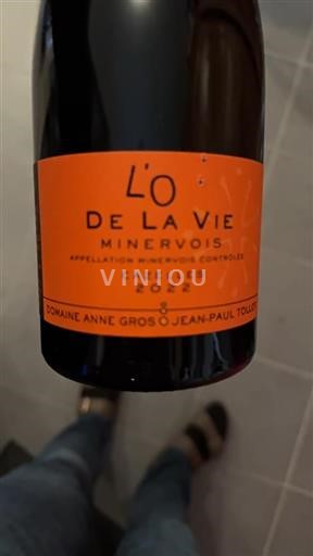 Languedoc Minervois Domaine Anne Gros et Jean-Paul Tollot L'O de la Vie 2022