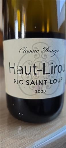 Languedoc Pic Saint-Loup Haut-Lirou Classic Rouge 2023