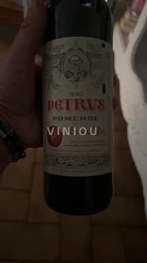 Bordéus Pomerol Pétrus Grand Vin 1990