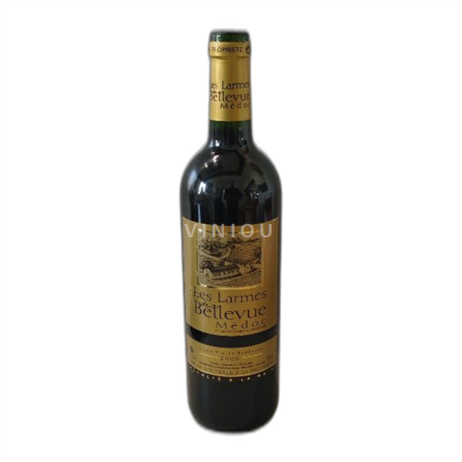 Bordeaux Médoc Les Larmes Bellevue 2008