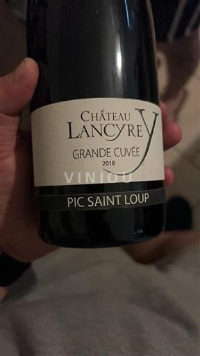 Langvedok Pic-saint-loup Château Lancyre Grande 2018