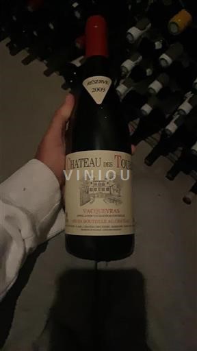 Valle del Rodano Vacqueyras Château des Tours Réserve 2009