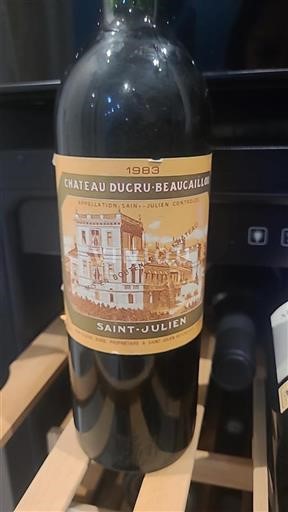 Bordeaux Saint-Julien Chateau Ducru-Beaucaillou 1983