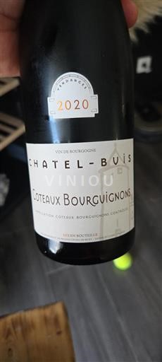 Burgundy Coteaux Bourguignons CHATEL-BUIS 2020