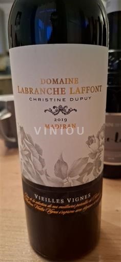 Sud-Ovest Madiran Domaine Labranche Laffont Vieilles Vignes 2019