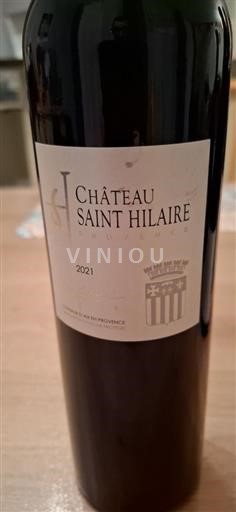 Provence Coteaux de Aix-en-Provence Château Saint Hilaire 2021