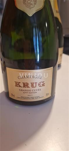 Champagne Krug Grande 167ème Édition Niet-geïntegreerd