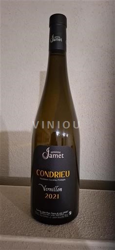 Rhônevallei Condrieu Domaine Jamet Vernillon 2021