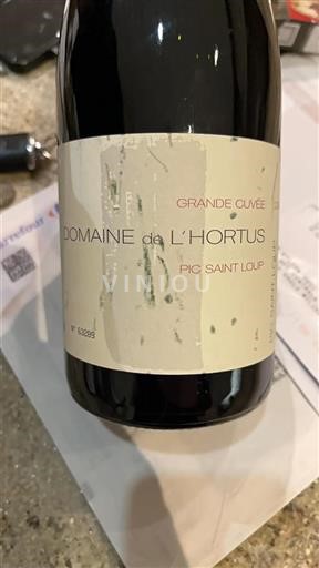 Languedoc Pic Saint-Loup Domaine de l'Hortus Grande  2018