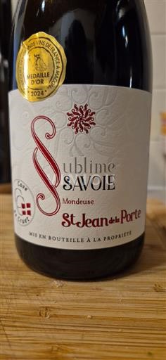 Savojsko a Bugey Mondeuse St Jean de la Porte Sublime Savoie 2023