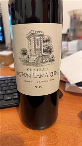 Bordeaux Château Brown Lamartine 2019