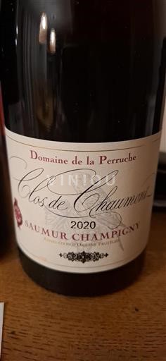Údolí Loiry Saumur-Champigny Domaine de la Perruche Clos de Chaumont 2020
