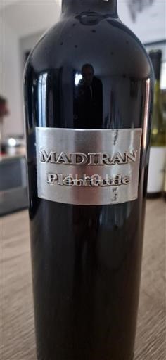 Vin Rouge sec Plénitude 2017 France Sud-Ouest Madiran