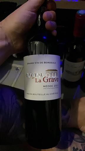 Bordeaux Médoc Château La Grave 2021