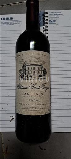 Bordeaux Margaux Château Haut Tayac 2009