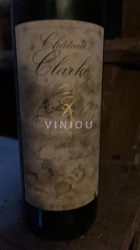 Bordeaux Listrac-Médoc Château Clarke Neročník