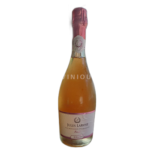 Vin Effervescent Rosé brut Jules Larose Non millésimé France Bordeaux