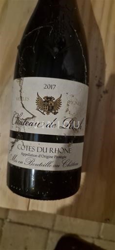 Vallée du Rhône Côtes-du-rhône Château de Ruth Vieilles Vignes 2017