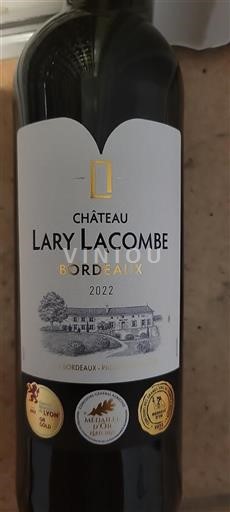 Bordeaux Château Lary Lacombe 2022