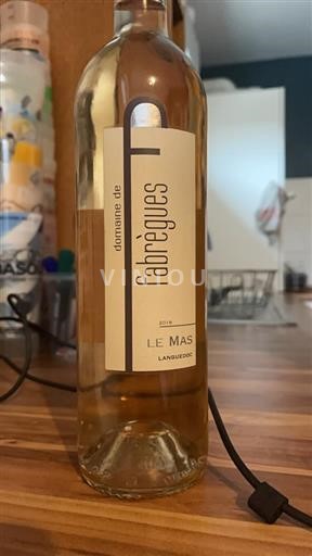 Langvedok Ni doloceno Domaine de Fabrègues Le Mas 2018