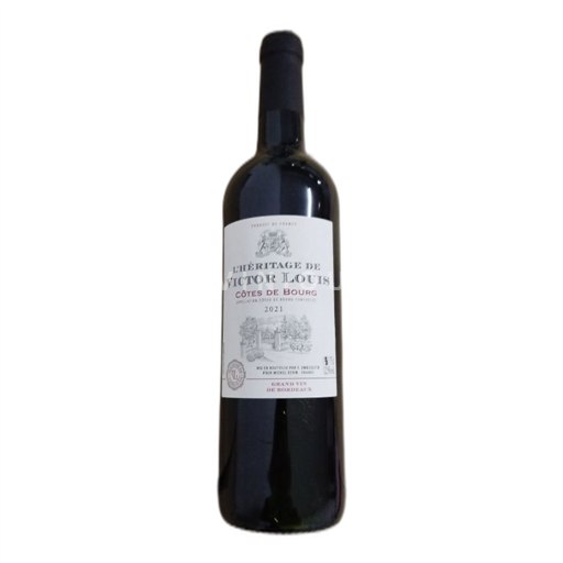 Bordeaux Côtes-de-Bourg Victor Louis L'Heritage 2021